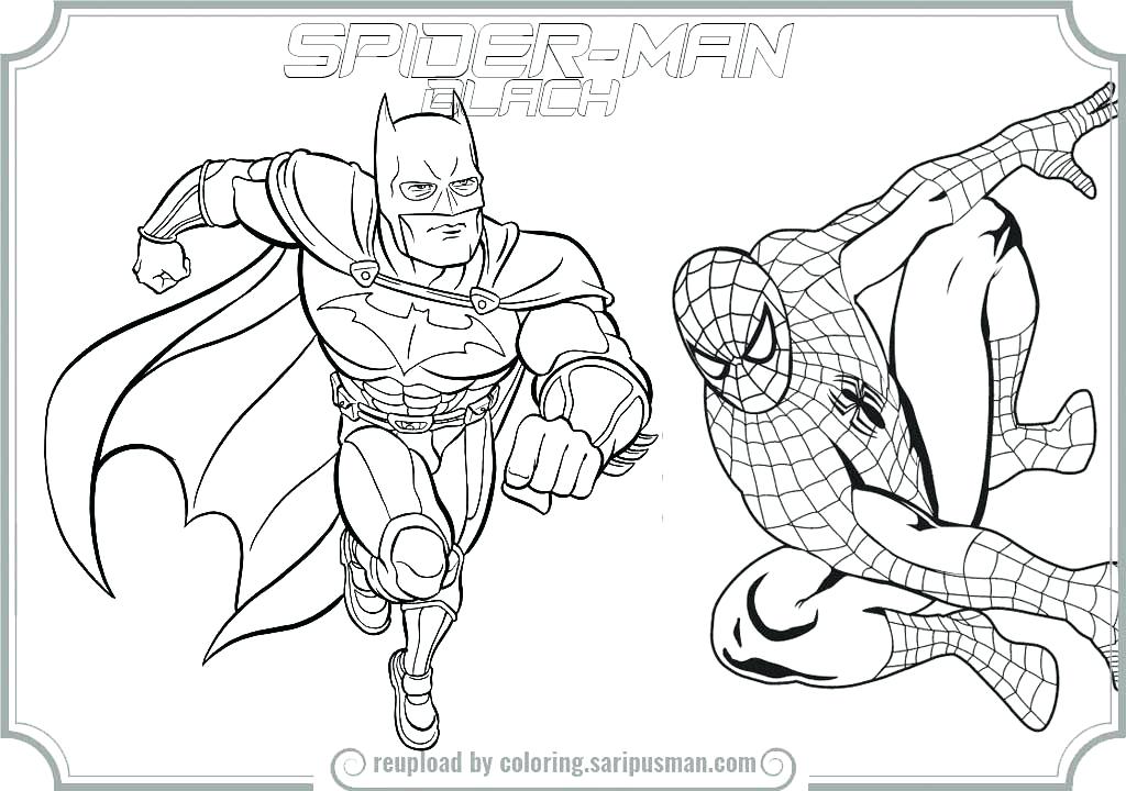 1024x720 Free Spiderman Coloring Pages Batman Coloring Pages Batman