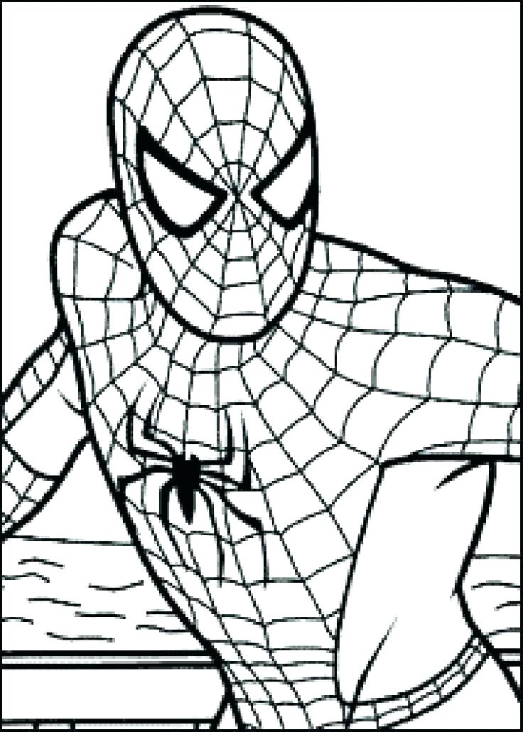 736x1030 Spiderman Coloring Pages Coloring Pages The Amazing Spider Man 2