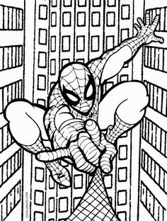 236x312 Top 20 Spiderman Coloring Pages Printable