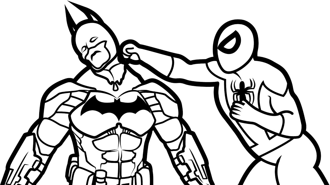 1280x720 Important Spiderman Colouring Pictures Spider 14365 Unknown