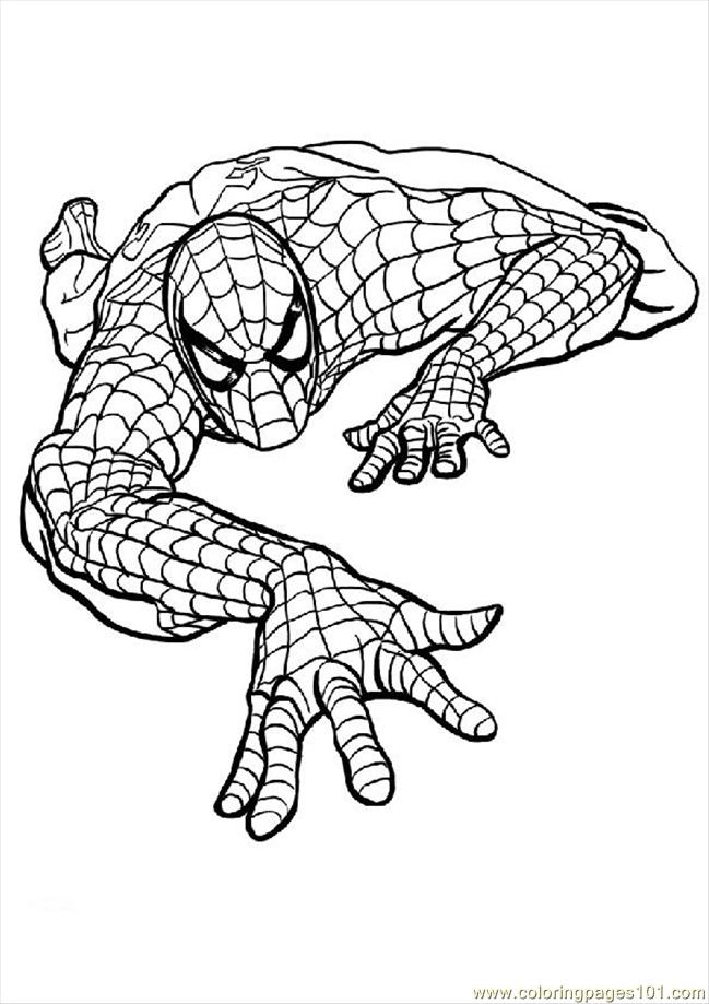 649x919 Spiderman Coloring Pages 645 Coloring Page