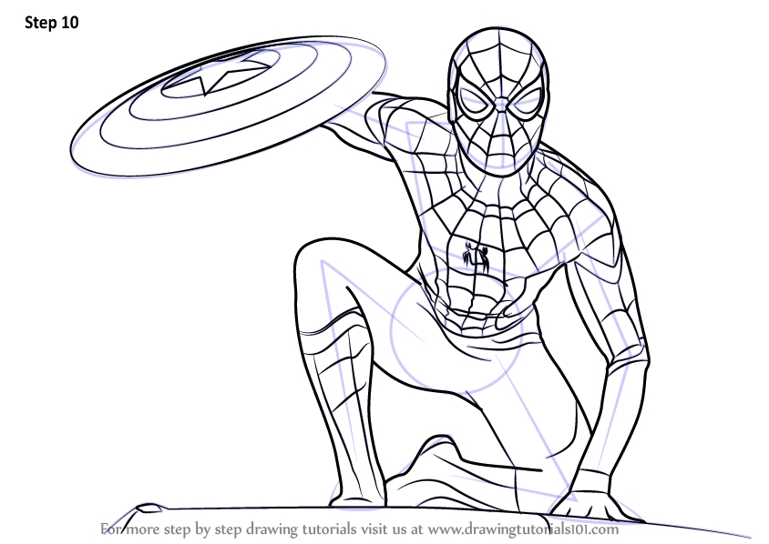 844x598 Spiderman Homecoming Coloring Pages Spider Man Homecoming Coloring