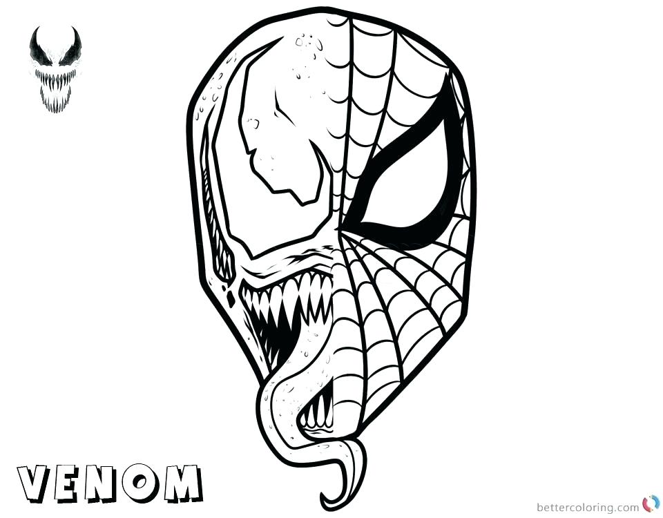 960x750 Venom Coloring Pages Printable Venom Coloring Page And Venom