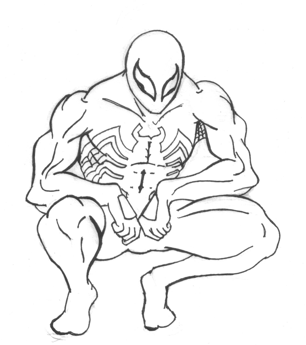 1280x1444 Free Printable Venom Coloring Pages For Kids And On Coloring Pages