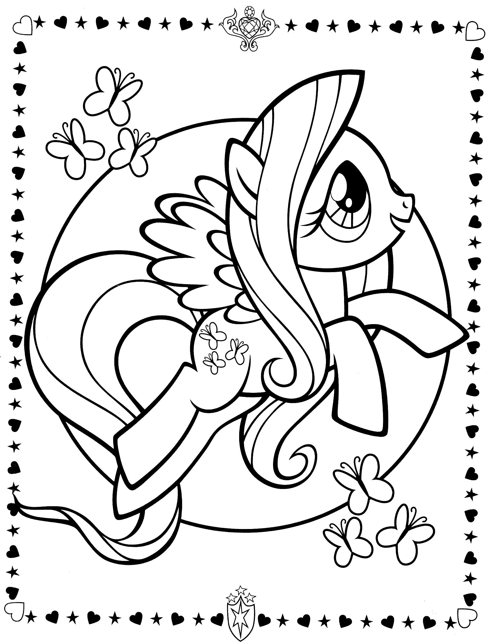 1700x2200 My Little Pony Coloring Pages Pdf New Ficial Mlp Spike Coloring