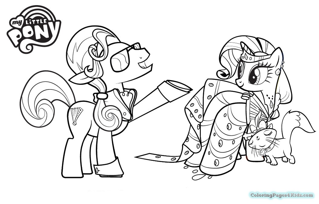 1055x675 My Little Pony Coloring Pages Spike Coloring Pages For Kids