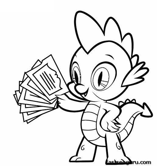 516x544 My Little Pony Coloring Pages