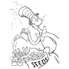 230x230 Top 20 Free Printable Cat In The Hat Coloring Pages Online