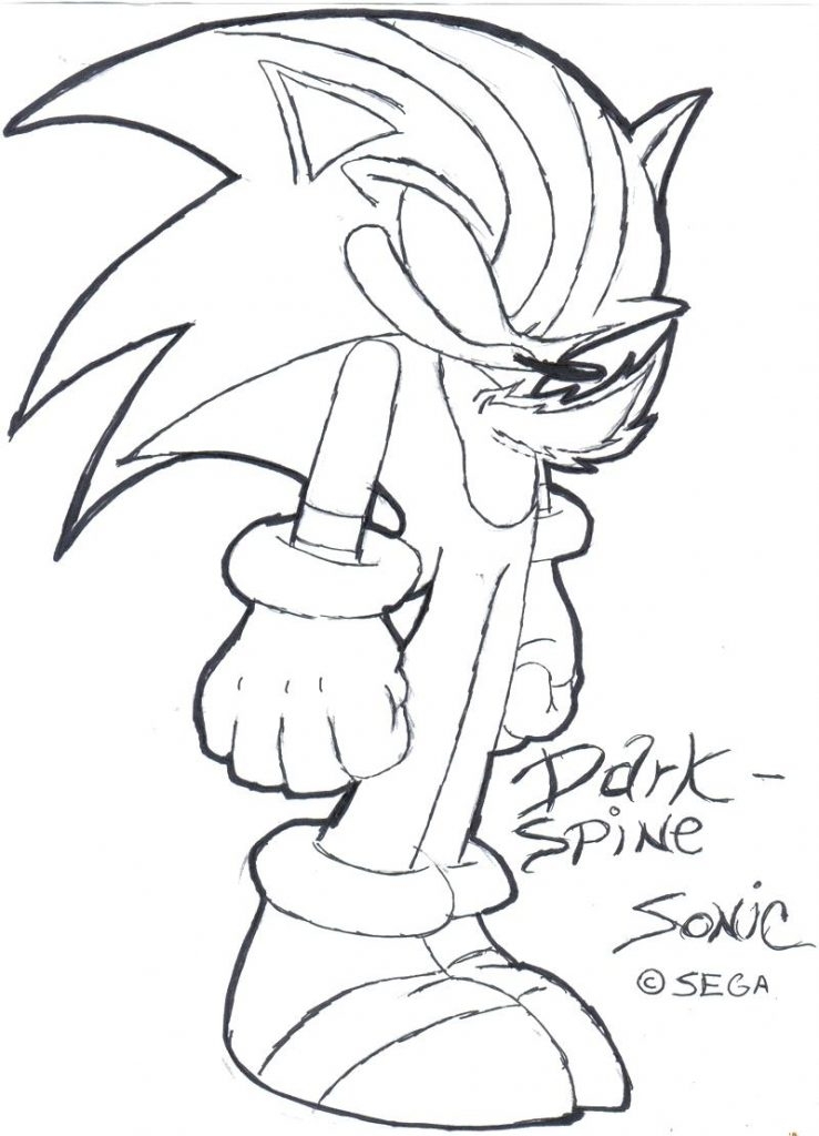 739x1024 Darkspine Sonic Coloring Pages Darkspine Sonic Coloring Pages 1558