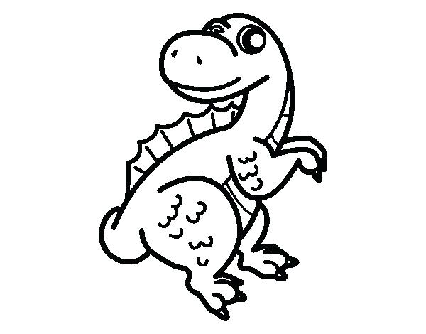 Spinosaurus Coloring Page