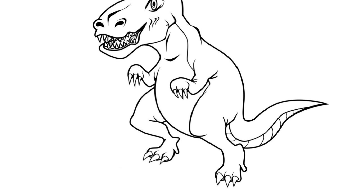 1366x768 Brave Spinosaurus Dinosaur Coloring Pages Around Modest