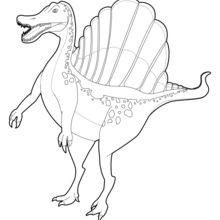 220x220 Spinosaurus Coloring Pages
