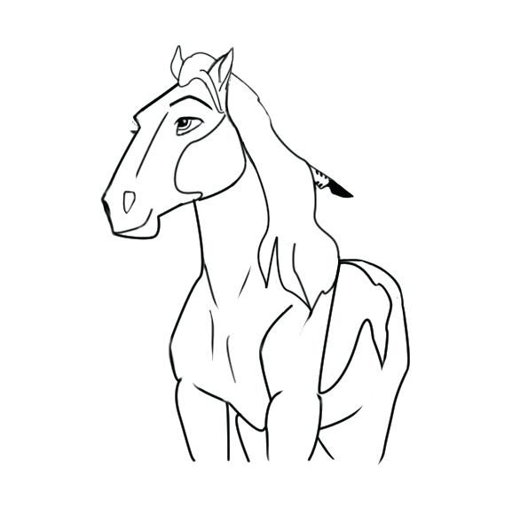 586x580 Spirit And Rain Coloring Pages