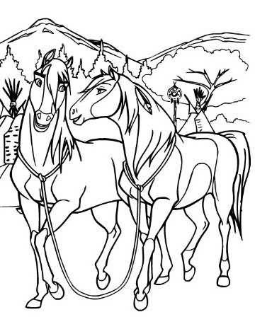 360x448 Spirit And Rain Coloring Pages Zoom Spirit Rain X Mikes Bedroom