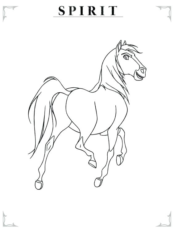 564x752 Spirit Stallion The Cimarron Coloring Pages Spirit Stallion