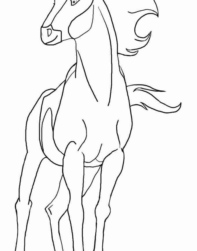 681x864 Free Spirit Stallion Of The Cimarron Coloring Pages Printable