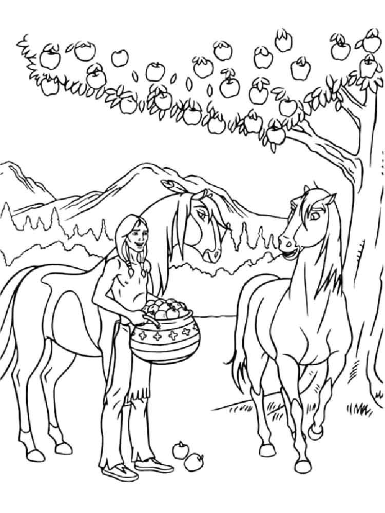 750x1000 Spirit Coloring Pages. Free Printable Spirit Coloring Pages.