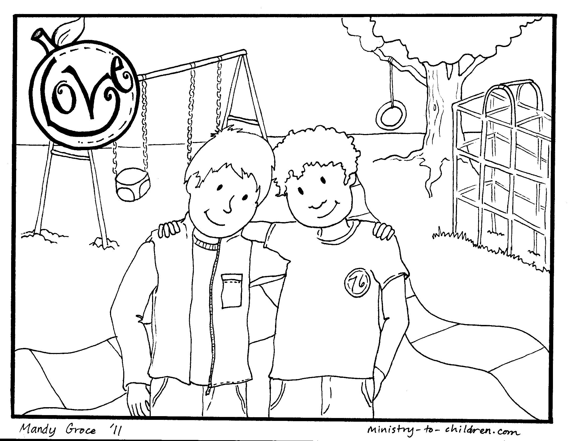 2163x1668 Fruit Of The Spirit Coloring Pages Love Page For Kids One 10