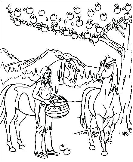 442x539 Spirit Horse Coloring Pages Coloring Pages Spirit The Wild Horse 6