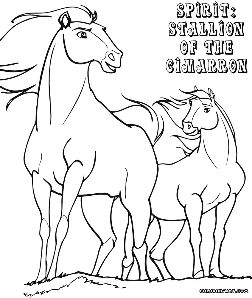 846x1000 Spirit Riding Free Coloring Pages For Kids