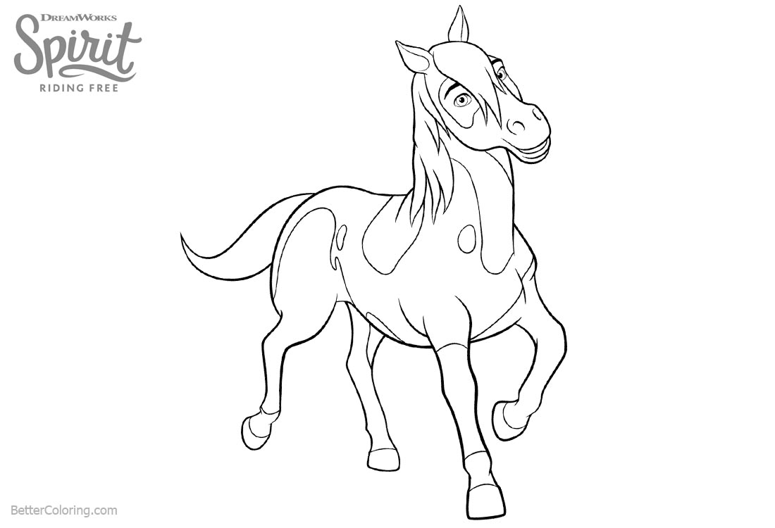 1100x750 Spirit Riding Free Horse Coloring Pages Boomerang Printabl