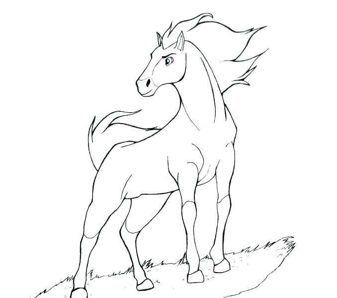 678x600 Spirit The Horse Coloring Pages Spirit Horse Coloring Pages Spirit