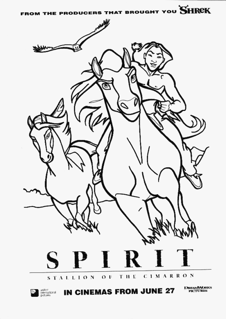 720x1018 Amazing Spirit Stallion Of The Cimarron Coloring Pages Diy