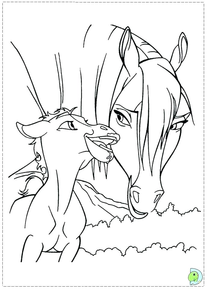 691x960 Spirit Stallion The Cimarron Coloring Pages Spirit Stallion