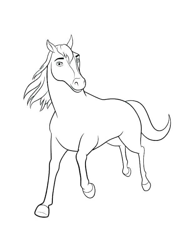 595x800 Spirit Stallion Coloring Pages New Spirit Stallion