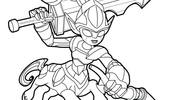 585x329 Skylanders Superchargers Coloring Pages Spitfire Kids Coloring