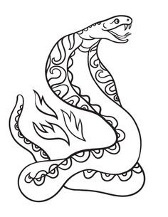 236x305 20 Beautiful Cobra Coloring Page Msainfo.us