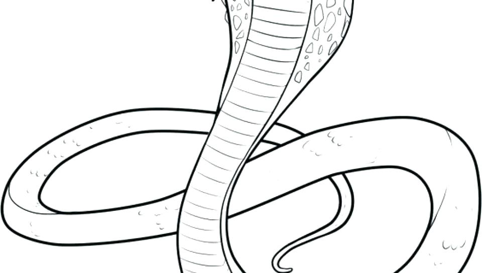 960x544 Cobra Coloring Page Snake Coloring Pages Sea Serpent Coloring