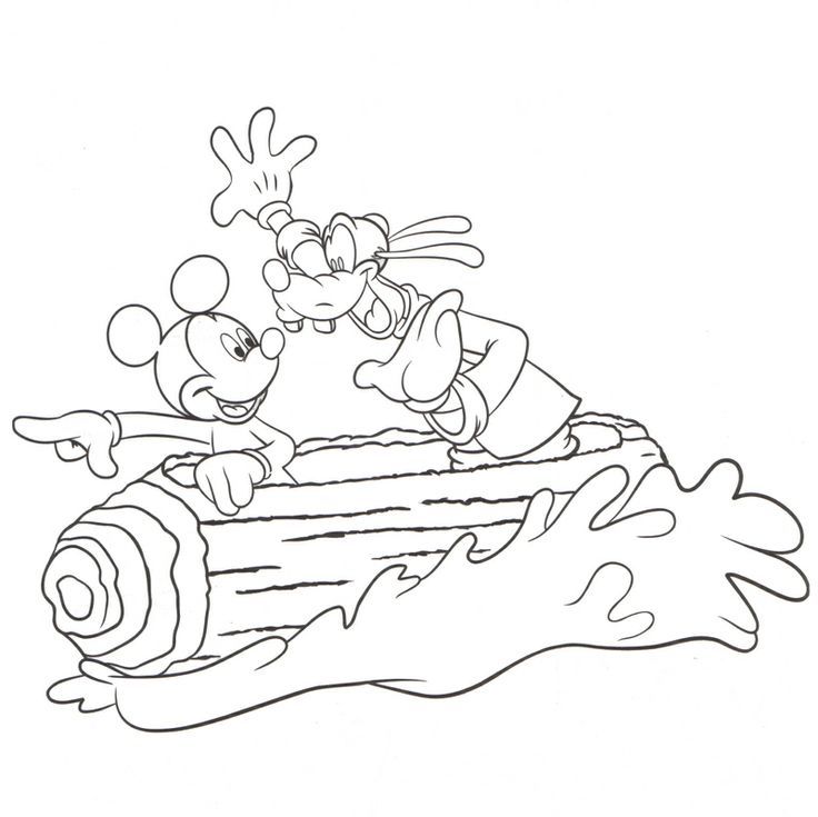 736x735 Splash Mountain 5923 Coloring Pages Splash