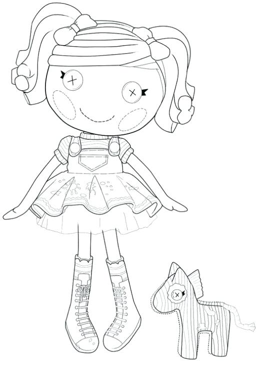 520x728 Lalaloopsy Littles Coloring Pages