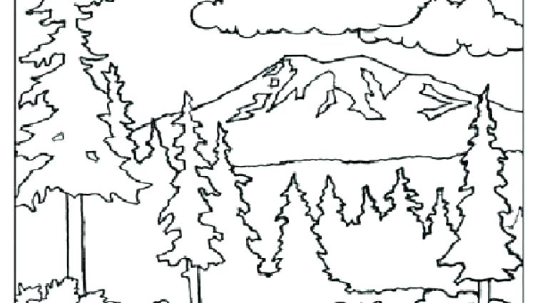 750x425 Mountains Coloring Page Splash Mountain Coloring Page Great Smoky