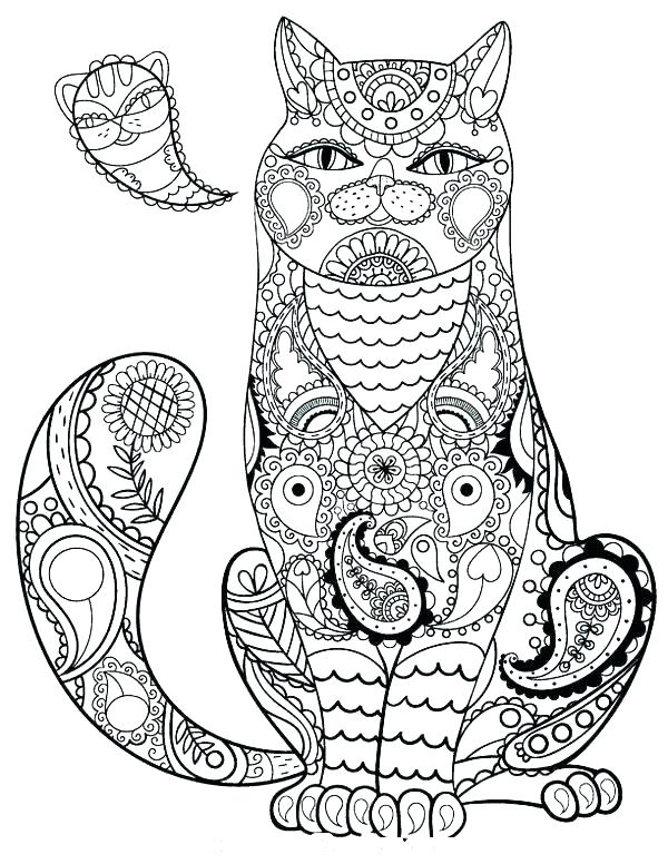 600x776 Free Kitty Coloring Sheets Read More Splat Cat Coloring Pages