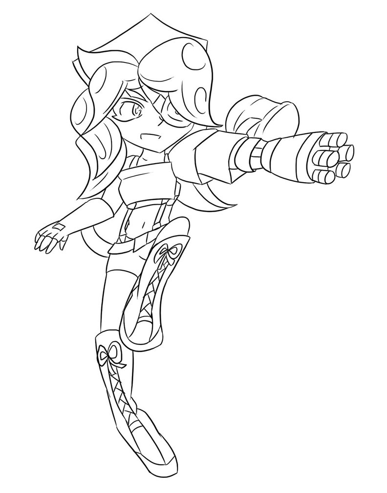 792x1009 New Splatoon Coloring Pages Octolings Design Great Collection