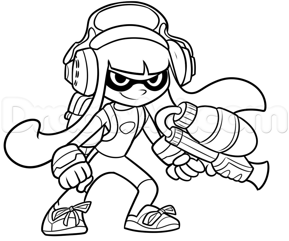 1108x927 Splatoon Squid Coloring Pages Callie 11 E To Cure Page 20 2