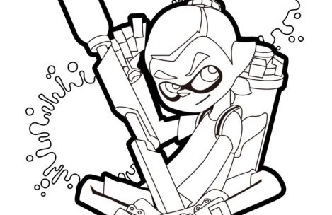 469x304 Splatoon Coloring Pages Just Colorings