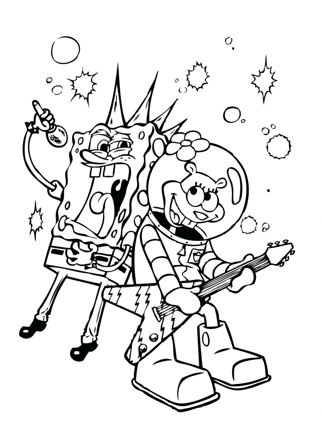 1024x1385 Coloring Pages ~ Spongebob Printable Coloring Pages Lego Spongebob