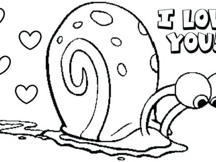 440x330 Free Printable Spongebob Valentines Coloring Pages Valentine