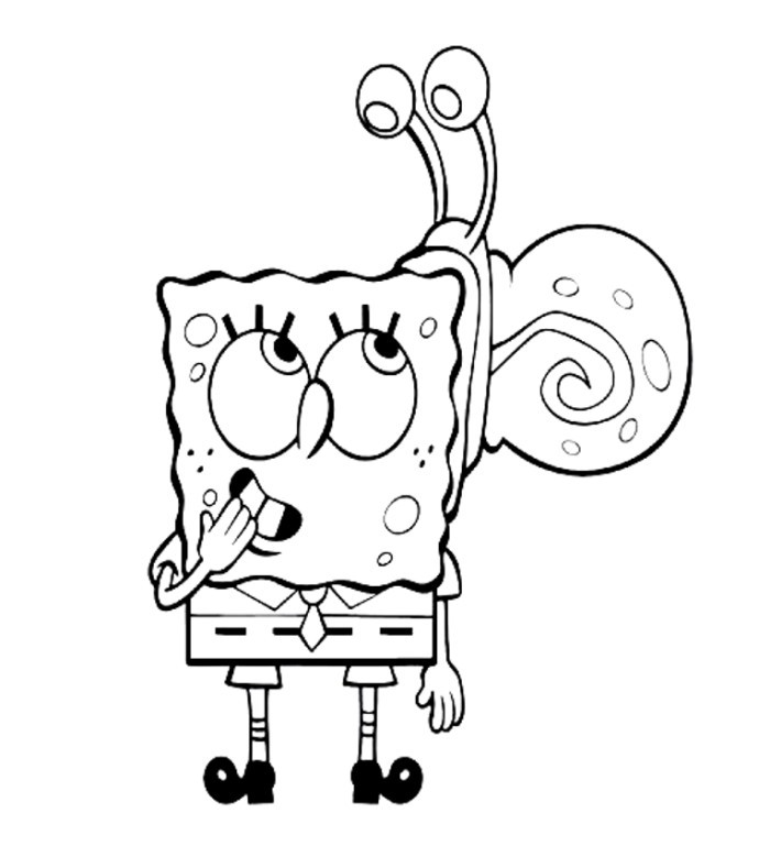 700x789 Exciting Pictures Of Spongebob And Gary Ultimate Many Interesting