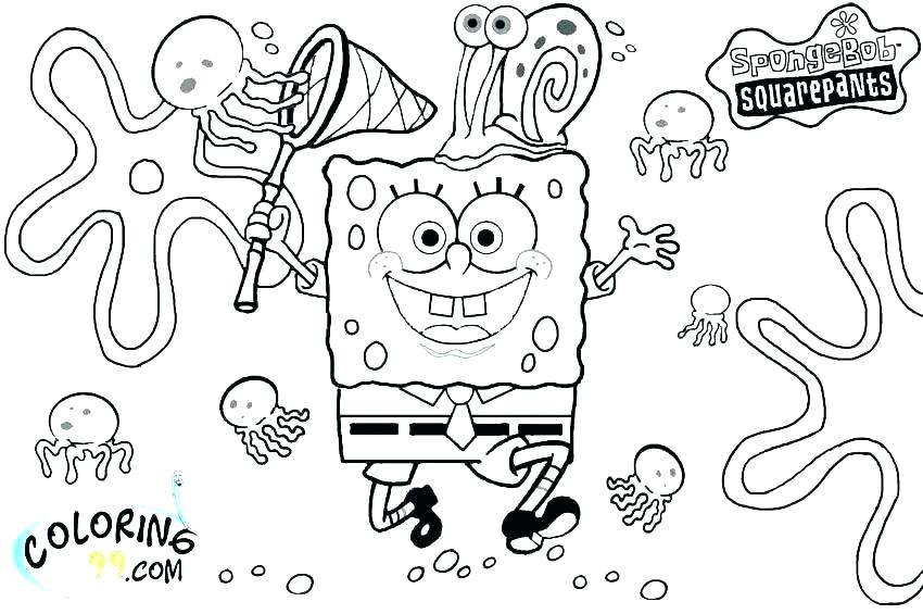 850x565 Spongebob And Patrick Coloring Pages Of Christmas Livingtowin.club