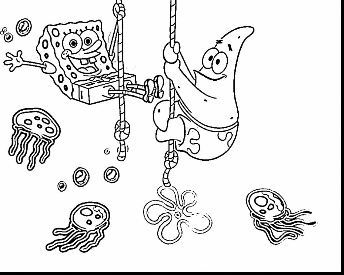 1126x900 Spongebob Coloring Pages Online Games Patrick Star