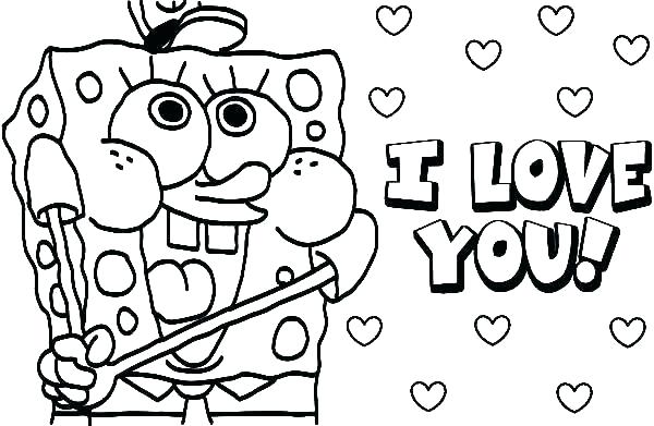 600x391 Free Coloring Pages Spongebob Printable Coloring Pages Printable