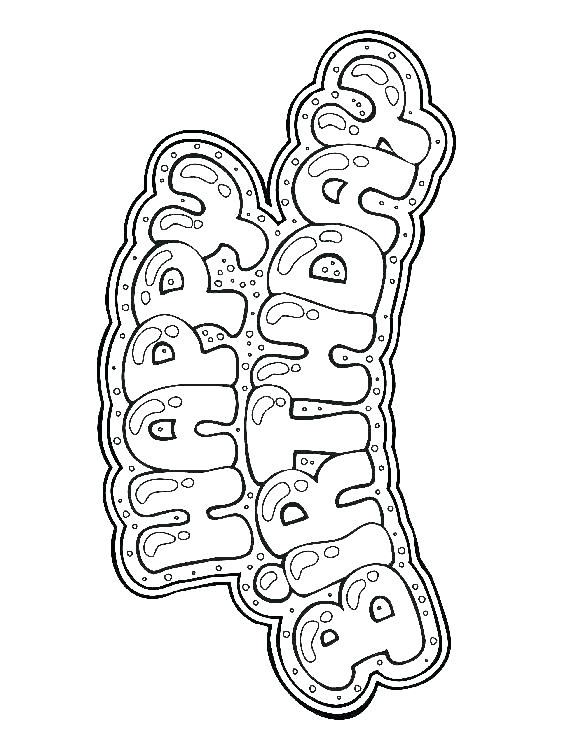 576x745 Spongebob Printable Coloring Pages Happy Birthday Coloring Pages