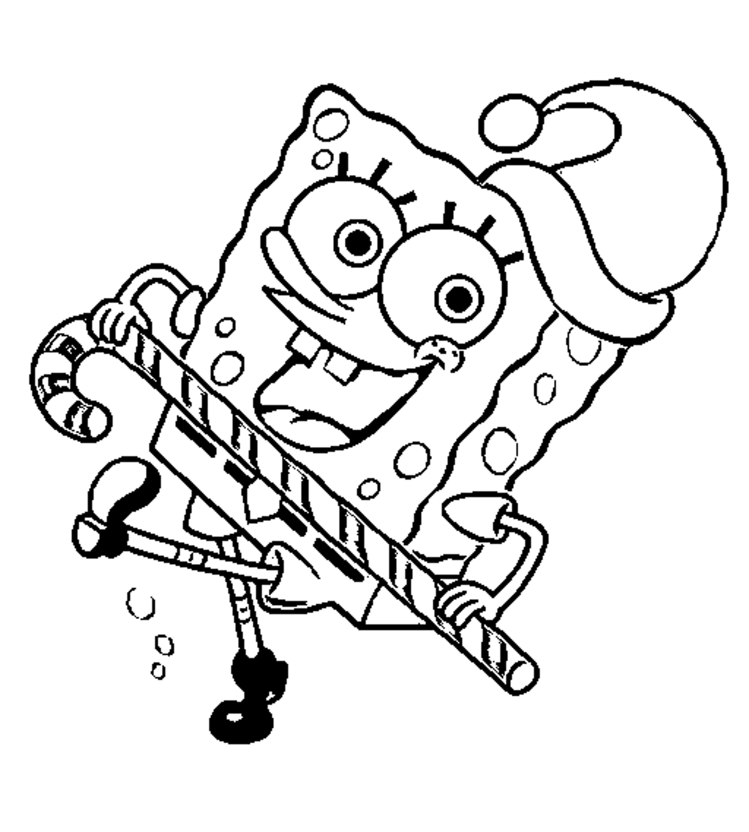2550x2834 Spongebob Characters Coloring Pages 315831