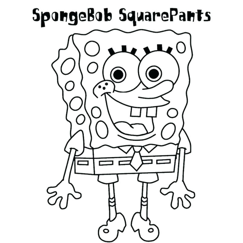805x805 Coloring Pages Color Spongebob Characters Color Spongebob