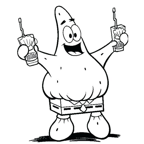 600x600 Sponge Bob Coloring Pages Arguing With Coloring Page Spongebob