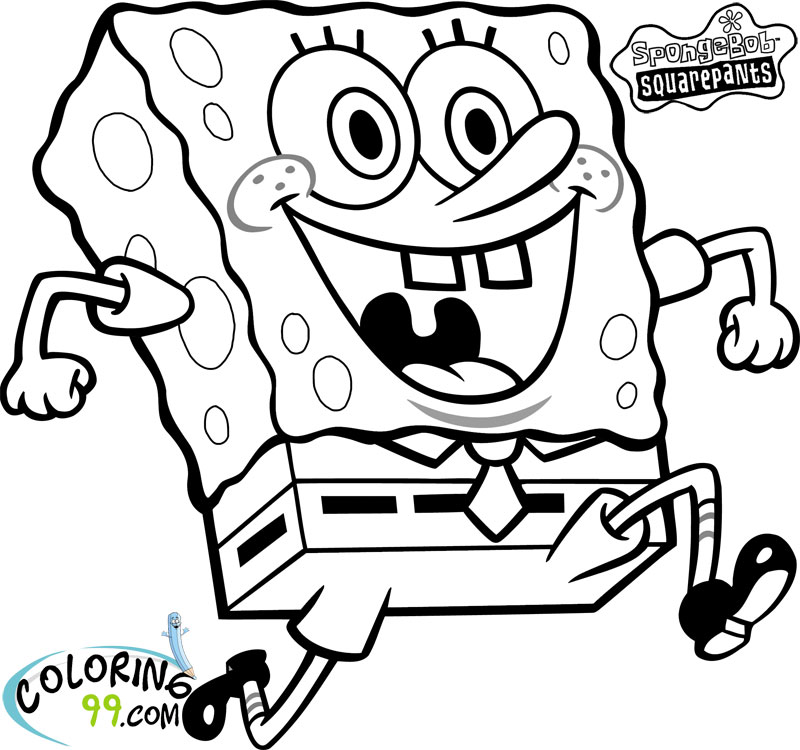 800x750 Spongebob Coloring Pages To Color